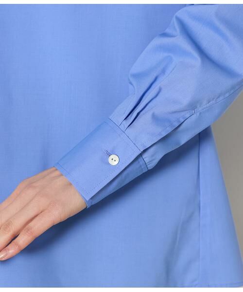 NEWYORKER / ニューヨーカー シャツ・ブラウス | タイプライター フリルスタンドブラウス | 詳細4