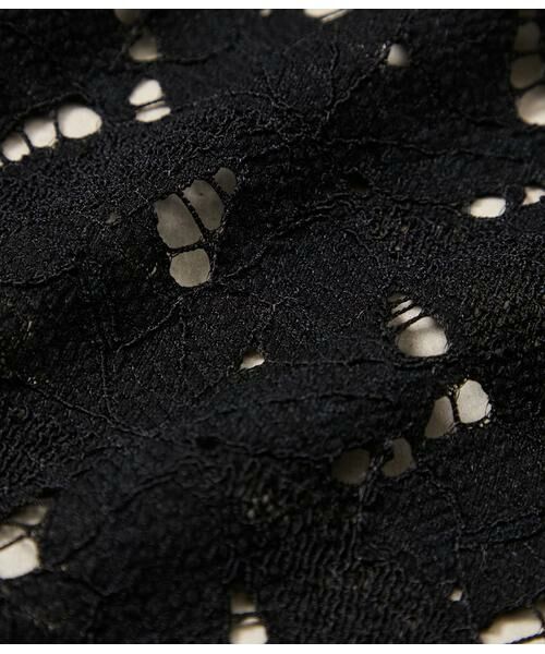 NEWYORKER / ニューヨーカー シャツ・ブラウス | リーフモチーフラッセルレース ブラウスジャケット | 詳細10