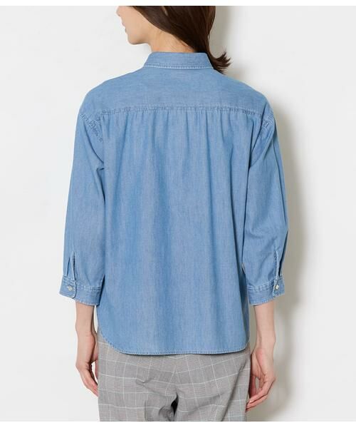 NEWYORKER / ニューヨーカー シャツ・ブラウス | ライトオンスデニムシャツ | 詳細2