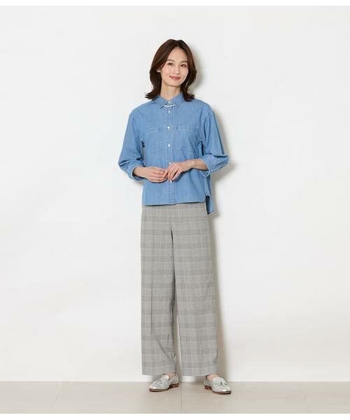 NEWYORKER / ニューヨーカー シャツ・ブラウス | ライトオンスデニムシャツ | 詳細5