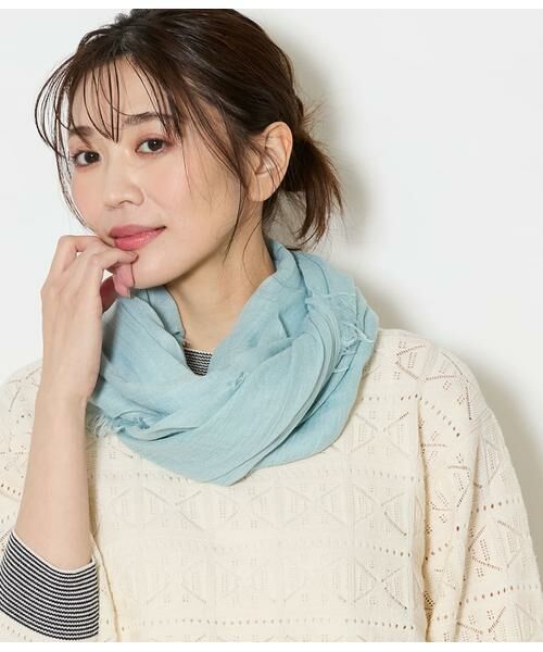 NEWYORKER / ニューヨーカー マフラー・ショール・スヌード・ストール | 無地ストール | 詳細3