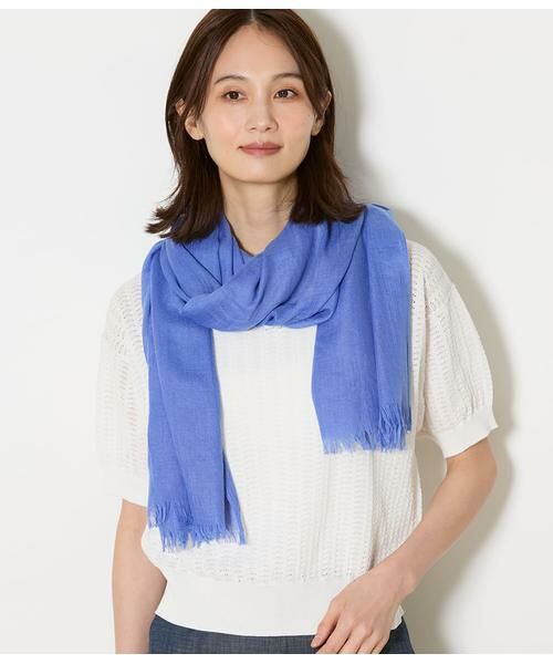 NEWYORKER / ニューヨーカー マフラー・ショール・スヌード・ストール | 無地ストール | 詳細6