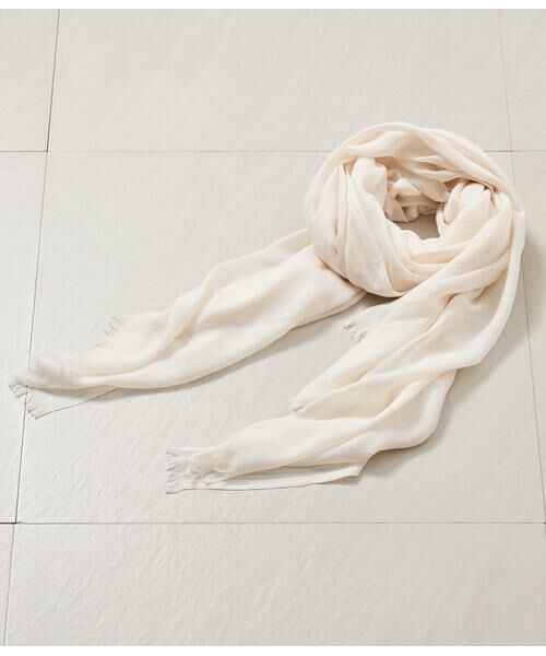 NEWYORKER / ニューヨーカー マフラー・ショール・スヌード・ストール | 無地ストール | 詳細8