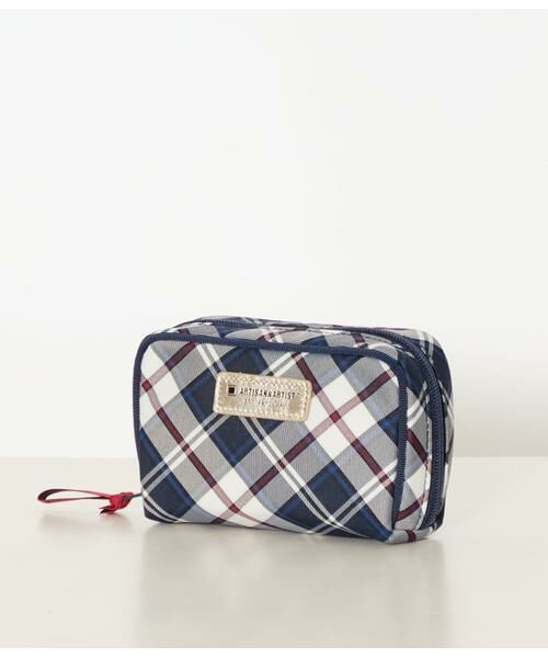NEWYORKER / ニューヨーカー その他小物 | ARTISAN&ARTIST* ニューヨーカータータン スモールポーチ（ネイビー）