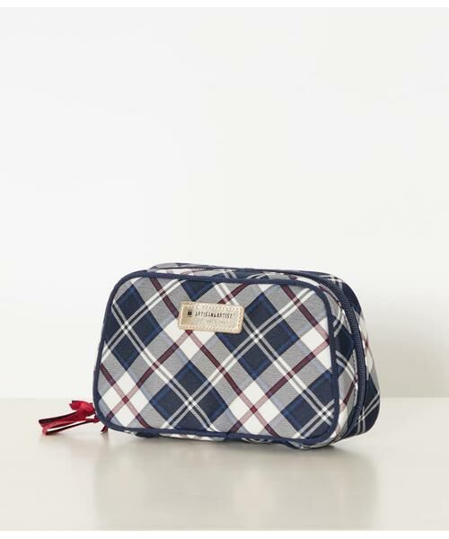 NEWYORKER / ニューヨーカー その他小物 | ARTISAN&ARTIST* ニューヨーカータータン スクエアポーチ（ネイビー）
