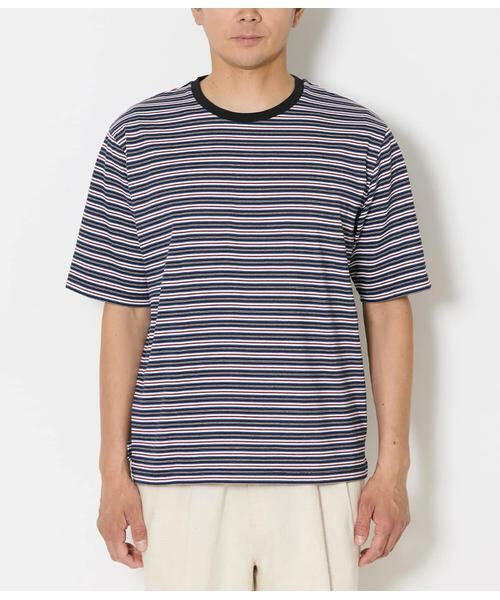 NEWYORKER / ニューヨーカー Tシャツ | COOL COMFORT ニューヨーカーボーダー 半袖Tシャツ | 詳細1