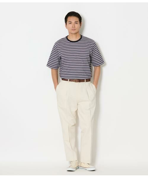 NEWYORKER / ニューヨーカー Tシャツ | COOL COMFORT ニューヨーカーボーダー 半袖Tシャツ | 詳細6