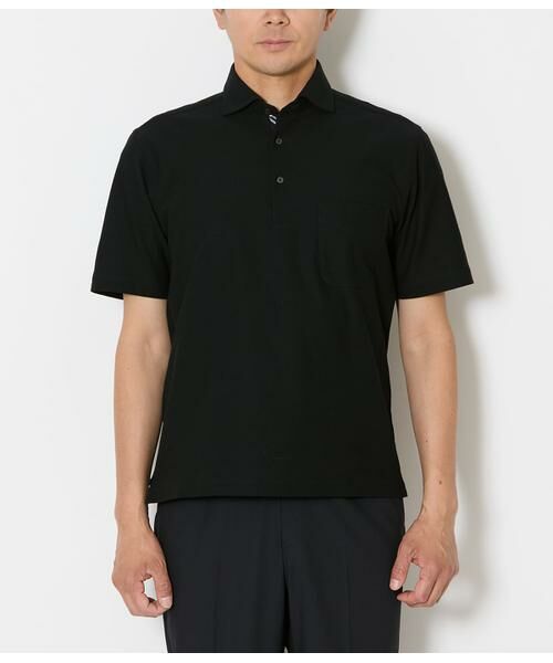 NEWYORKER / ニューヨーカー ポロシャツ | I cotoni di Albini 半袖カッタウェイカラーポロシャツ | 詳細1