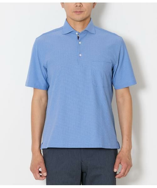 NEWYORKER / ニューヨーカー ポロシャツ | I cotoni di Albini 半袖カッタウェイカラーポロシャツ | 詳細11