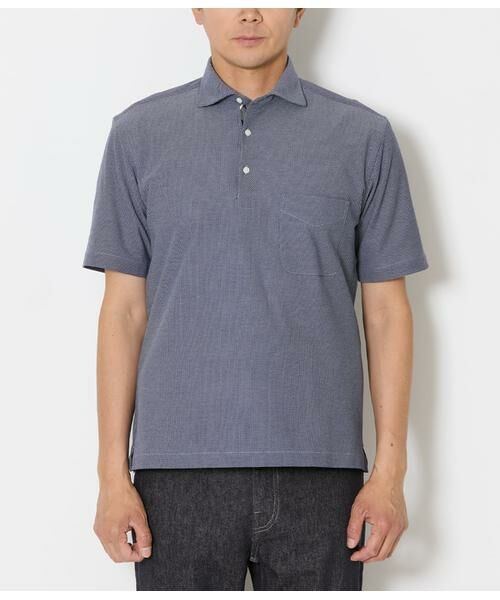 NEWYORKER / ニューヨーカー ポロシャツ | I cotoni di Albini 半袖カッタウェイカラーポロシャツ | 詳細16