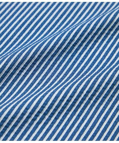 NEWYORKER / ニューヨーカー ポロシャツ | COOL COMFORT サッカーストライプ カッタウェイカラーポロシャツ | 詳細17