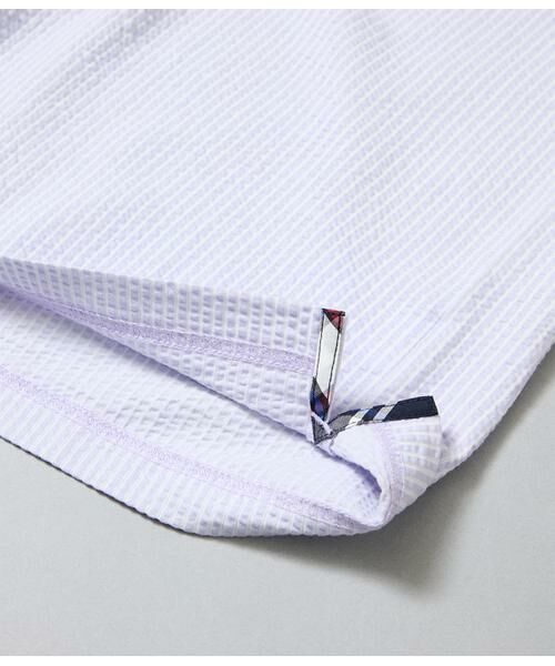 NEWYORKER / ニューヨーカー ポロシャツ | COOL COMFORT サッカーストライプ カッタウェイカラーポロシャツ | 詳細7