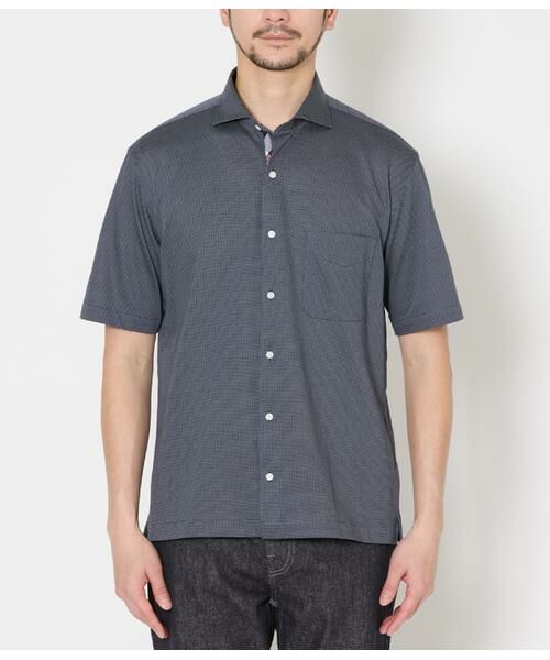 NEWYORKER / ニューヨーカー ポロシャツ | ドビージャカード 前開きカッタウェイポロシャツ | 詳細10