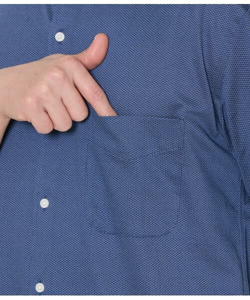 NEWYORKER / ニューヨーカー ポロシャツ | ドビージャカード 前開きカッタウェイポロシャツ | 詳細4