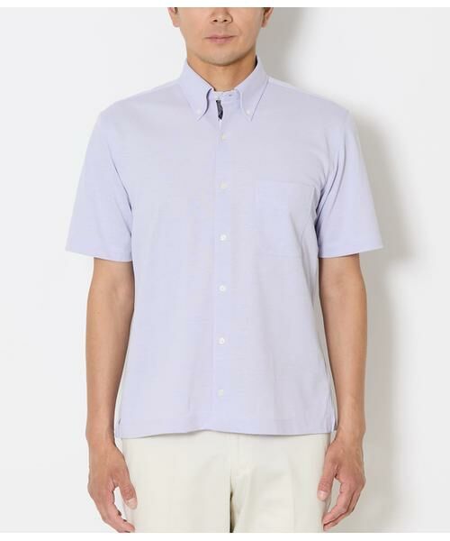 NEWYORKER / ニューヨーカー ポロシャツ | COOL COMFORT エイトロック鹿の子 前開きボタンダウンポロシャツ | 詳細16