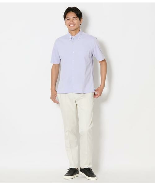 NEWYORKER / ニューヨーカー ポロシャツ | COOL COMFORT エイトロック鹿の子 前開きボタンダウンポロシャツ | 詳細17