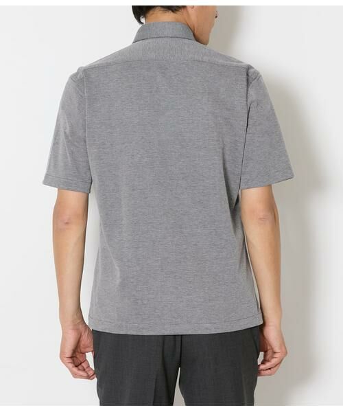 NEWYORKER / ニューヨーカー ポロシャツ | COOL COMFORT エイトロック鹿の子 前開きボタンダウンポロシャツ | 詳細2