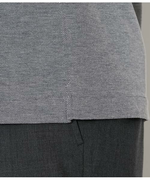 NEWYORKER / ニューヨーカー ポロシャツ | COOL COMFORT エイトロック鹿の子 前開きボタンダウンポロシャツ | 詳細6