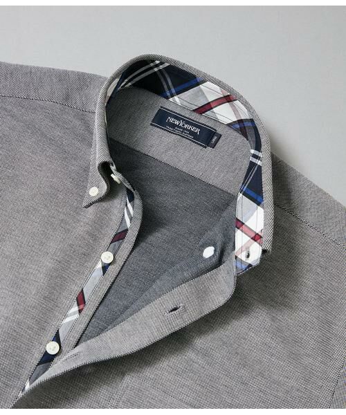 NEWYORKER / ニューヨーカー ポロシャツ | COOL COMFORT エイトロック鹿の子 前開きボタンダウンポロシャツ | 詳細7