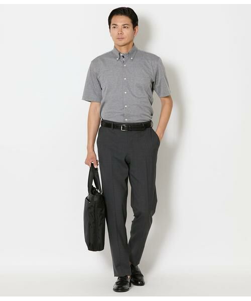 NEWYORKER / ニューヨーカー ポロシャツ | COOL COMFORT エイトロック鹿の子 前開きボタンダウンポロシャツ | 詳細8