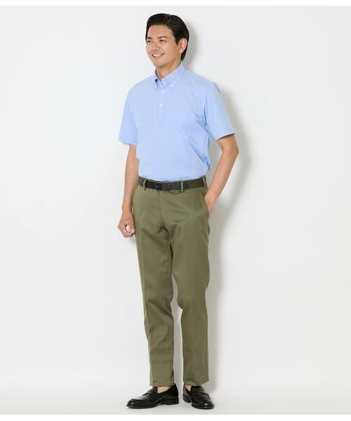 NEWYORKER / ニューヨーカー ポロシャツ | NY CARE FREE アポロコット プルオーバーボタンダウンポロシャツ | 詳細11