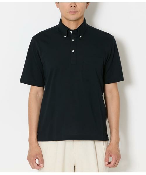 NEWYORKER / ニューヨーカー ポロシャツ | NY CARE FREE アポロコット プルオーバーボタンダウンポロシャツ | 詳細13