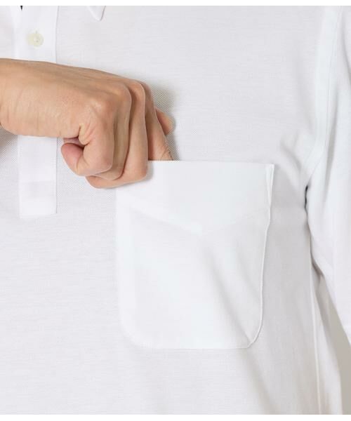 NEWYORKER / ニューヨーカー ポロシャツ | NY CARE FREE アポロコット プルオーバーボタンダウンポロシャツ | 詳細4