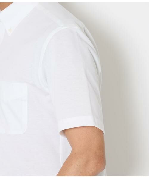 NEWYORKER / ニューヨーカー ポロシャツ | NY CARE FREE アポロコット プルオーバーボタンダウンポロシャツ | 詳細5