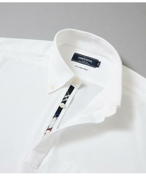 NEWYORKER / ニューヨーカー ポロシャツ | NY CARE FREE アポロコット プルオーバーボタンダウンポロシャツ | 詳細7