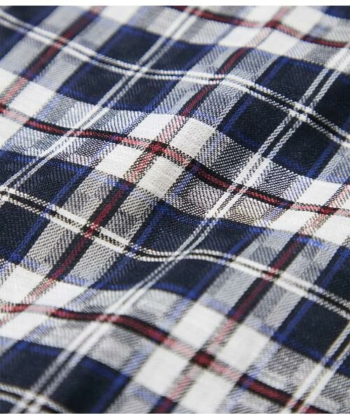 NEWYORKER / ニューヨーカー シャツ・ブラウス | サンライトニューヨーカータータン 半袖ショートボタンダウンシャツ | 詳細8