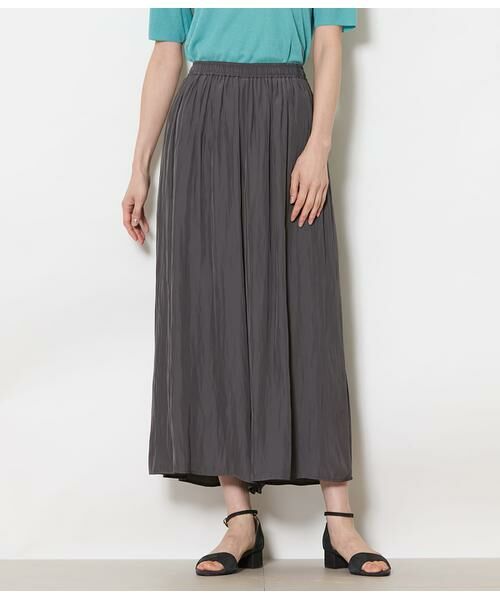 NEWYORKER / ニューヨーカー その他パンツ | エアフローデシン イージーガウチョパンツ | 詳細1