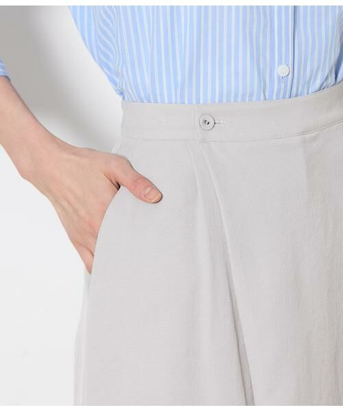 NEWYORKER / ニューヨーカー チノ・ワークパンツ | トリアセオックス ガウチョパンツ | 詳細4