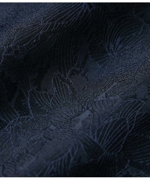 NEWYORKER / ニューヨーカー ミニ丈・ひざ丈ワンピース | ブルームジャカード ノースリーブワンピース | 詳細8