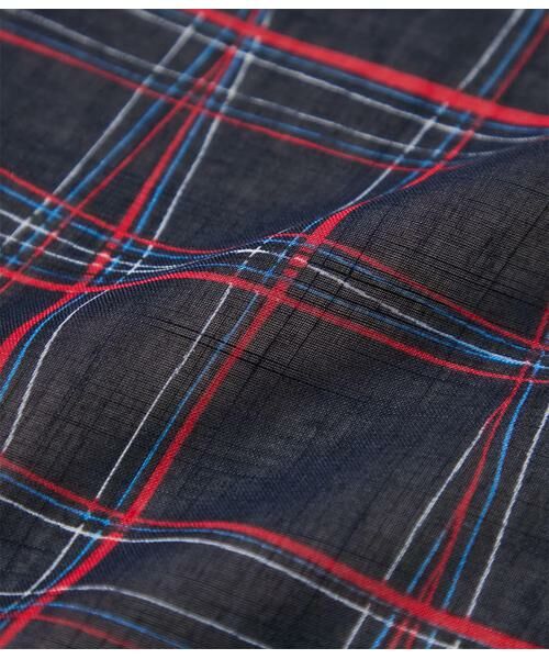 NEWYORKER / ニューヨーカー シャツ・ブラウス | シアースウィングチェック フレアスリーブブラウス | 詳細8