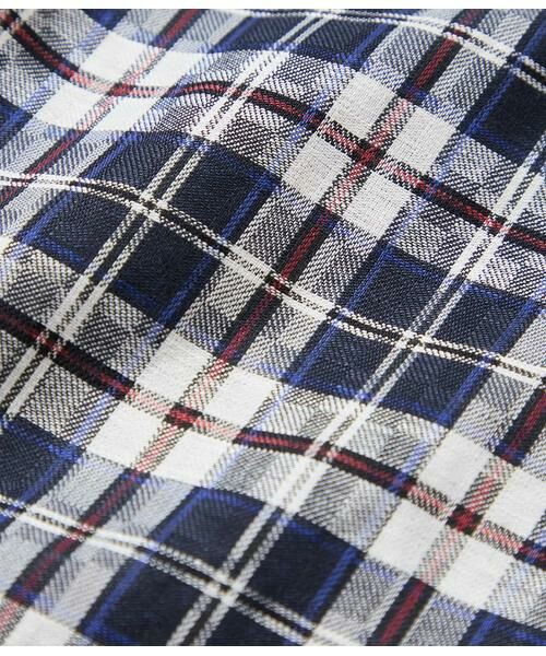 NEWYORKER / ニューヨーカー シャツ・ブラウス | Sunlight NEWYORKER Tartan 7分袖チュニックシャツ | 詳細7