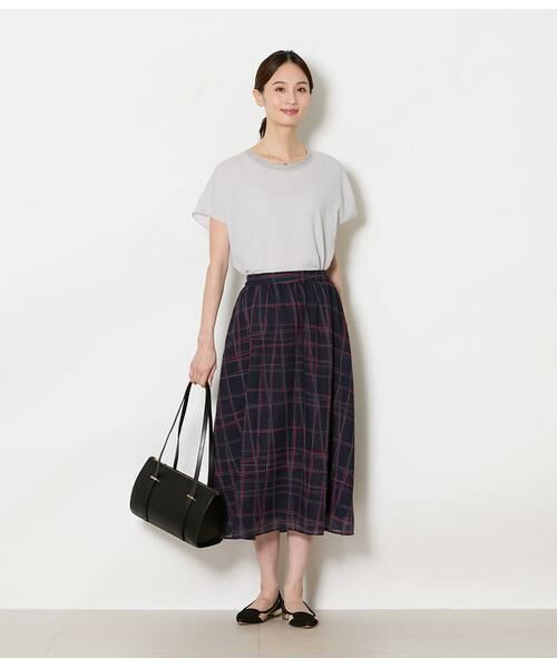 NEWYORKER / ニューヨーカー シャツ・ブラウス | ソフトジョーゼット Tブラウス | 詳細9