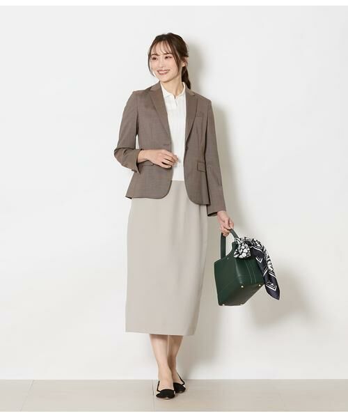 NEWYORKER / ニューヨーカー ニット・セーター | 強撚コットン 透かし編み柄ニットポロ | 詳細9