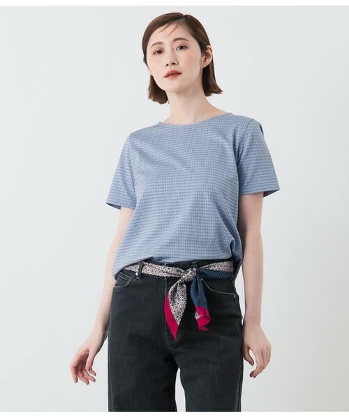 NEWYORKER / ニューヨーカー Tシャツ | 格子サッカーTシャツ | 詳細21