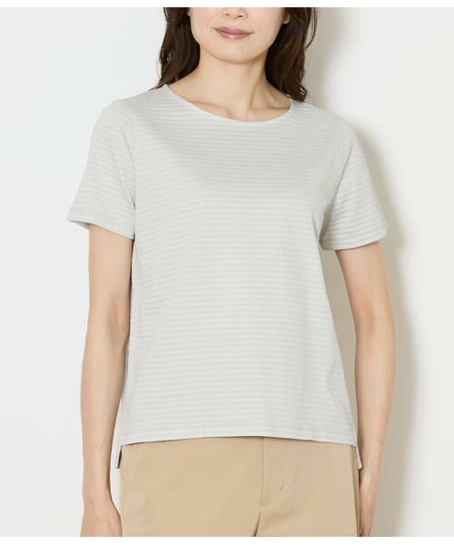 NEWYORKER / ニューヨーカー Tシャツ | 格子サッカーTシャツ | 詳細8