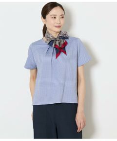 NEWYORKER / ニューヨーカー Tシャツ | 格子サッカータックTシャツ