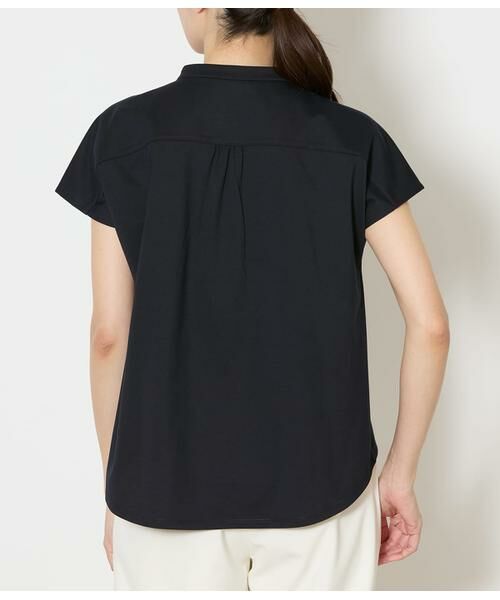 NEWYORKER / ニューヨーカー Tシャツ | プレーティング天竺  スタンドカラープルオーバー | 詳細2