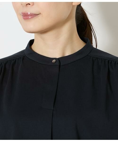 NEWYORKER / ニューヨーカー Tシャツ | プレーティング天竺  スタンドカラープルオーバー | 詳細3