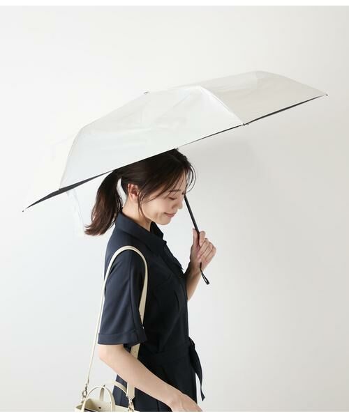 NEWYORKER / ニューヨーカー 傘 | Waterfront クイックシャットライト UVブロック 折 55cm 晴雨兼用折り畳み傘 | 詳細11