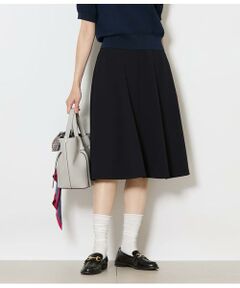 NEWYORKER / ニューヨーカー ミニ・ひざ丈スカート | ジョーゼットジャージー フレアスカート