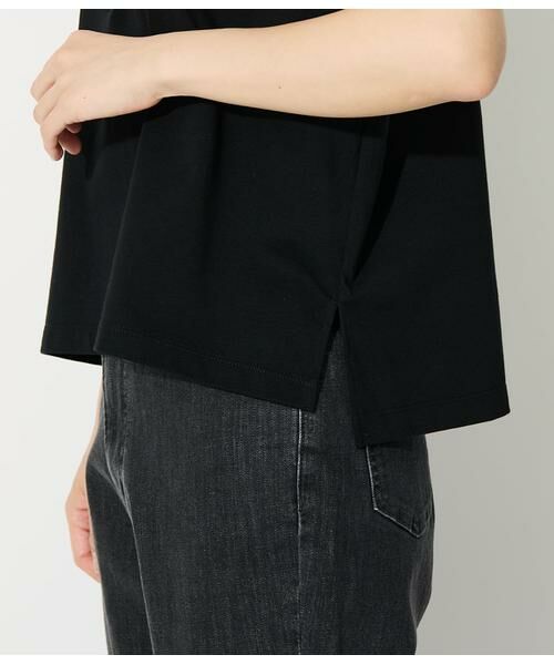 NEWYORKER / ニューヨーカー Tシャツ | プレーディング天竺 レース衿付き2WAYプルオーバー | 詳細5