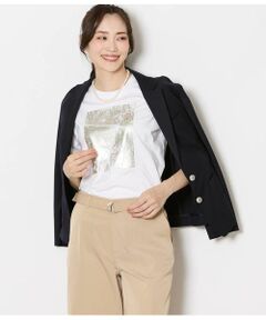 NEWYORKER / ニューヨーカー Tシャツ | コットン100％ 箔グラフィックTシャツ