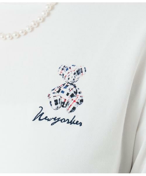 NEWYORKER / ニューヨーカー カットソー | ニューヨーカータータンベア プリント7分袖Tシャツ | 詳細6