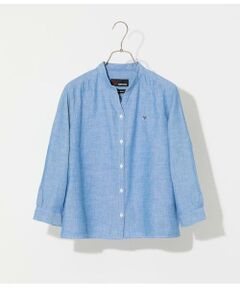 NEWYORKER / ニューヨーカー シャツ・ブラウス | ダンガリー スキッパー7分袖シャツ