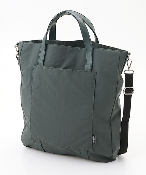 NEWYORKER ACCESSORY/ニューヨーカー アクセサリー エンハンス 4WAYトートバッグ グリーン フリー NEWYORKER ACCESSORY/ニューヨーカー アクセサリー エンハンス 4WAYトートバッグ グリーン フリー