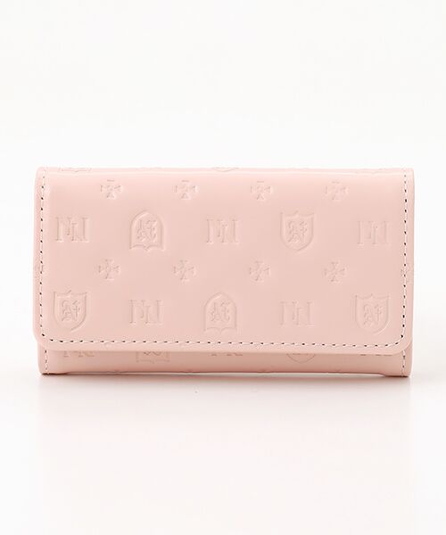 NEWYORKER ACCESSORY/ニューヨーカー アクセサリー ミモザ キーケース ピンク フリー NEWYORKER ACCESSORY/ニューヨーカー アクセサリー ミモザ キーケース ピンク フリー